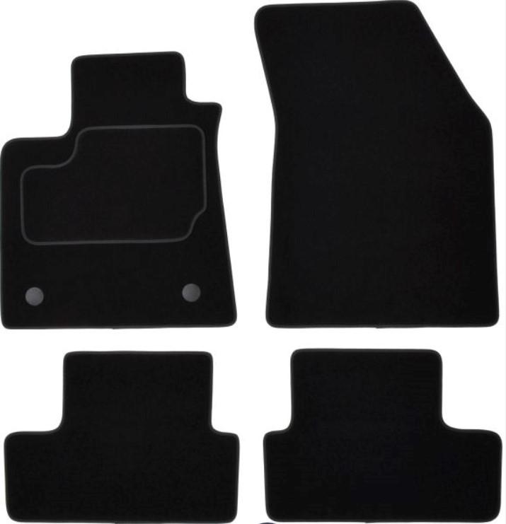 MAMMOOTH A041 RNT376 PRM 01 Fußmatten Set Vorne und Hinten für RENAULT
