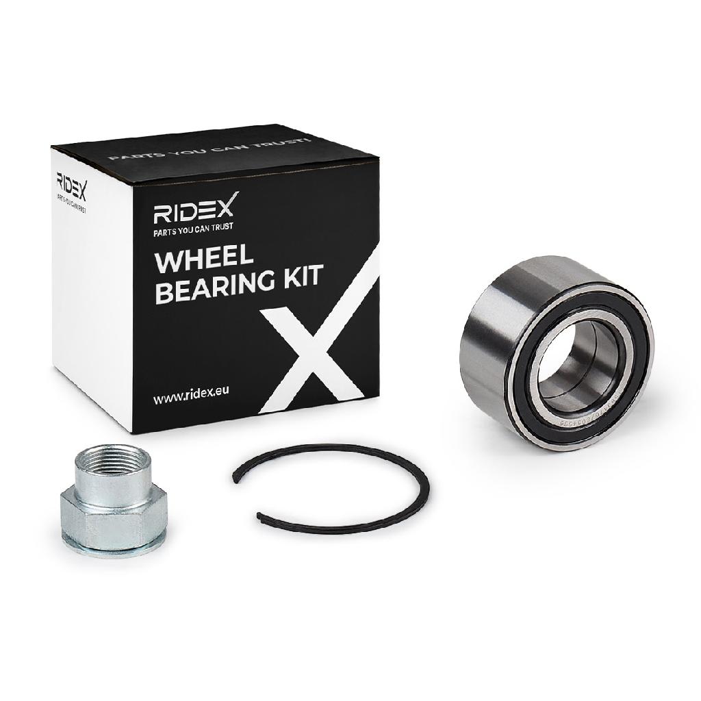 RIDEX 654W0097 Radlagersatz pro 1 Rad Vorne beidseitig für FIAT PANDA (169)