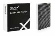 RIDEX 424I0212 Innenraumfilter Pollenfilter Aktivkohlefilter Höhe: 38 Breite:
