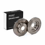 RIDEX 82B0027 2x Bremsscheiben Vorne Ø279,8mm Belüftet für VW