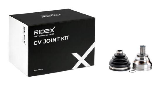 RIDEX 5J0152 Gelenksatz Antriebswelle Achswelle radseitig Vorne rechts links Bild RIDEX 5J0152 Gelenksatz Antriebswelle Achswelle radseitig Vorne rechts links