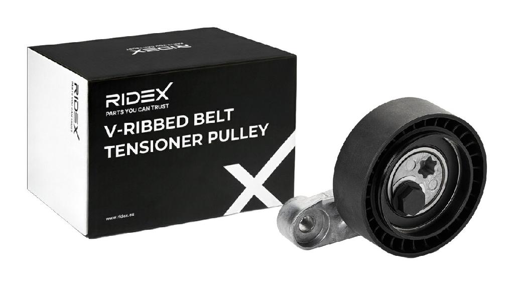 RIDEX 310T0327 Spannrolle Keilrippenriemen für VW Polo Schrägheck (6R1, 6C1)