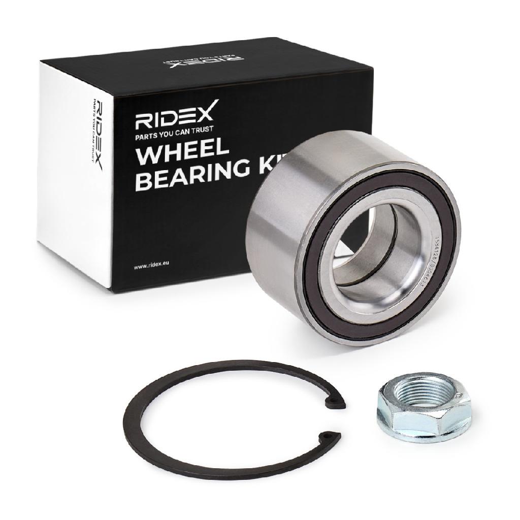 RIDEX 654W0280 Radlagersatz pro 1 Rad Vorne beidseitig passend für PEUGEOT 207