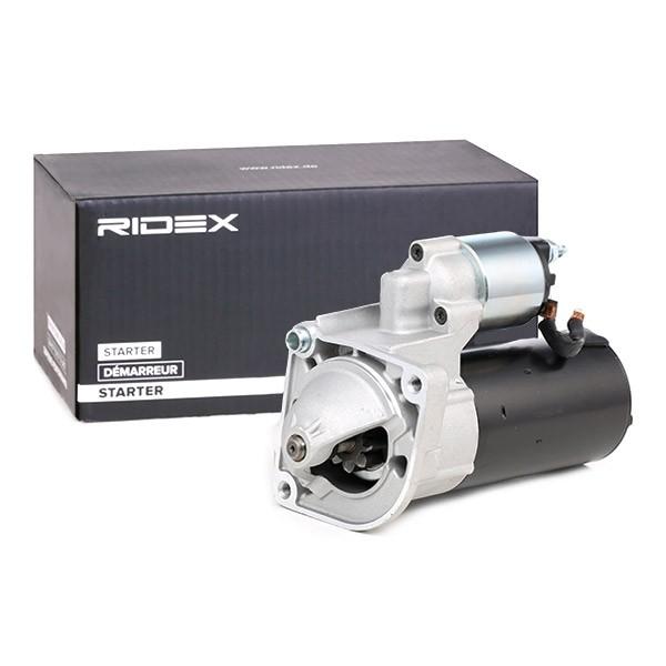 RIDEX Motor Starter/Anlasser 1,7kW für FIAT Ducato Kastenwagen (250, 290)