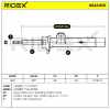 RIDEX 854S1631 1x Stoßdämpfer Federbein Gasdruck Vorne links für BMW 3 Touring Bild RIDEX 854S1631 1x Stoßdämpfer Federbein Gasdruck Vorne links für BMW 3 Touring