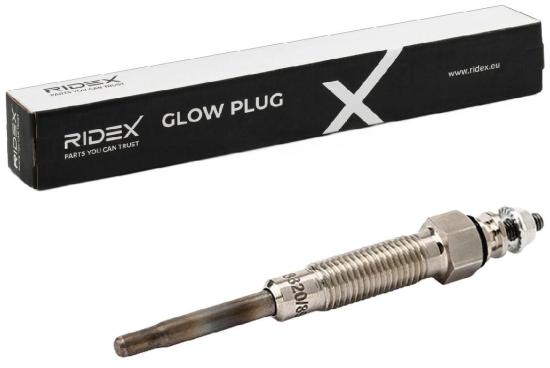 RIDEX Diesel Glühkerze 11,5V Schlüsselweite: 12mm Gewindemaß:M12x1.25 Bild RIDEX Diesel Glühkerze 11,5V Schlüsselweite: 12mm Gewindemaß:M12x1.25