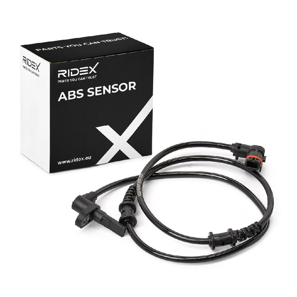 RIDEX ABS-Sensor 412W0650 Vorderachse beidseitig Anzahl der Steckkontakte: 2