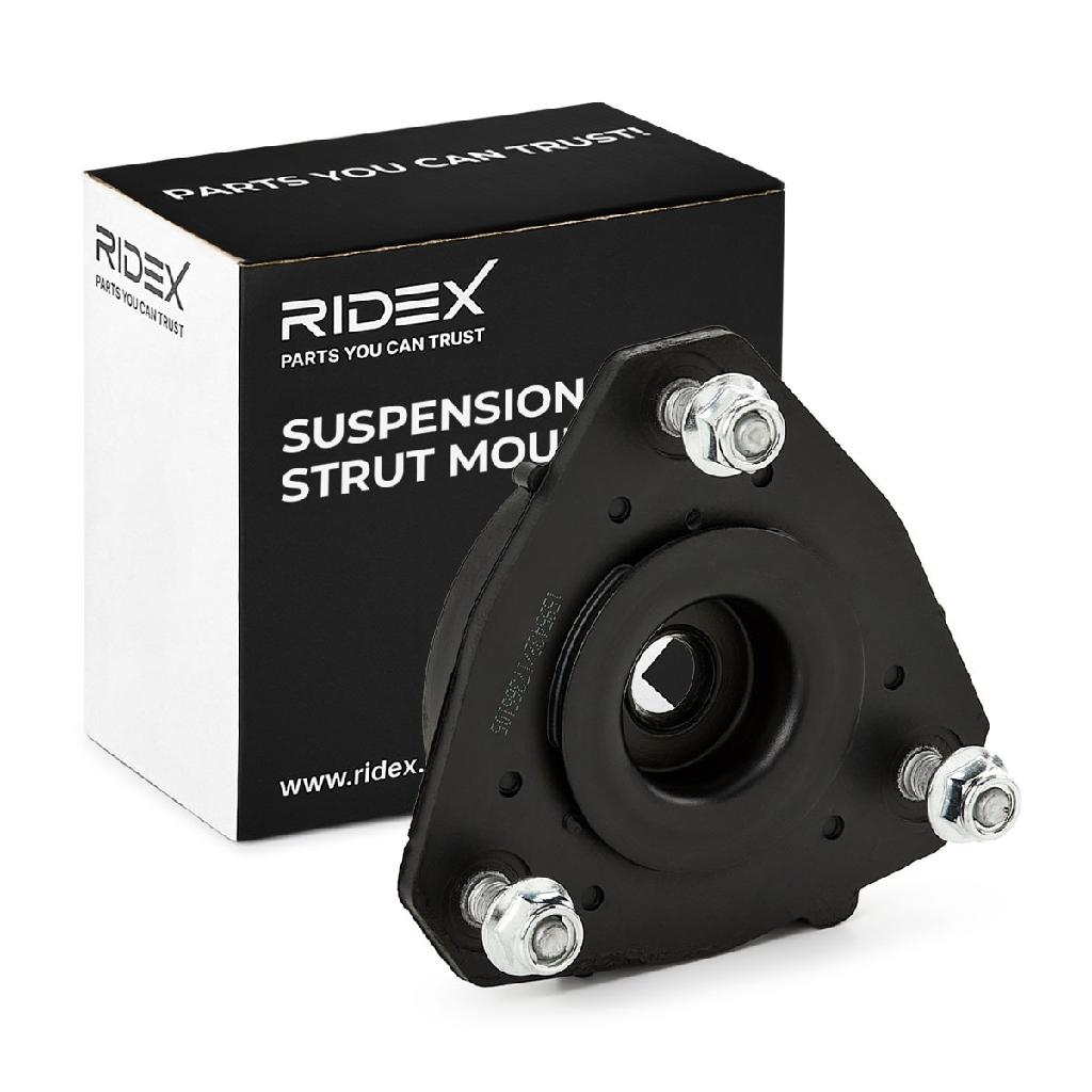 RIDEX 1180S0765 Federbeinstützlager ohne Kugellager Vorne beidseitig für FORD