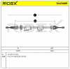 RIDEX Handbremsseil für FORD MONDEO IV Turnier (BA7) Bild RIDEX Handbremsseil für FORD MONDEO IV Turnier (BA7)
