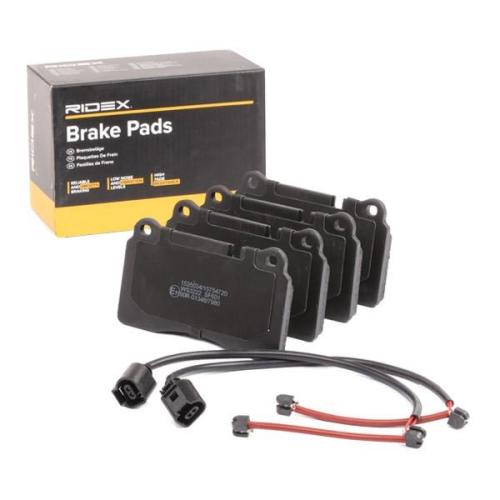 RIDEX Bremsbelagsatz Bremsbeläge Vorne für AUDI A3 Sportback (8PA) für CUPRA Bild RIDEX Bremsbelagsatz Bremsbeläge Vorne für AUDI A3 Sportback (8PA) für CUPRA