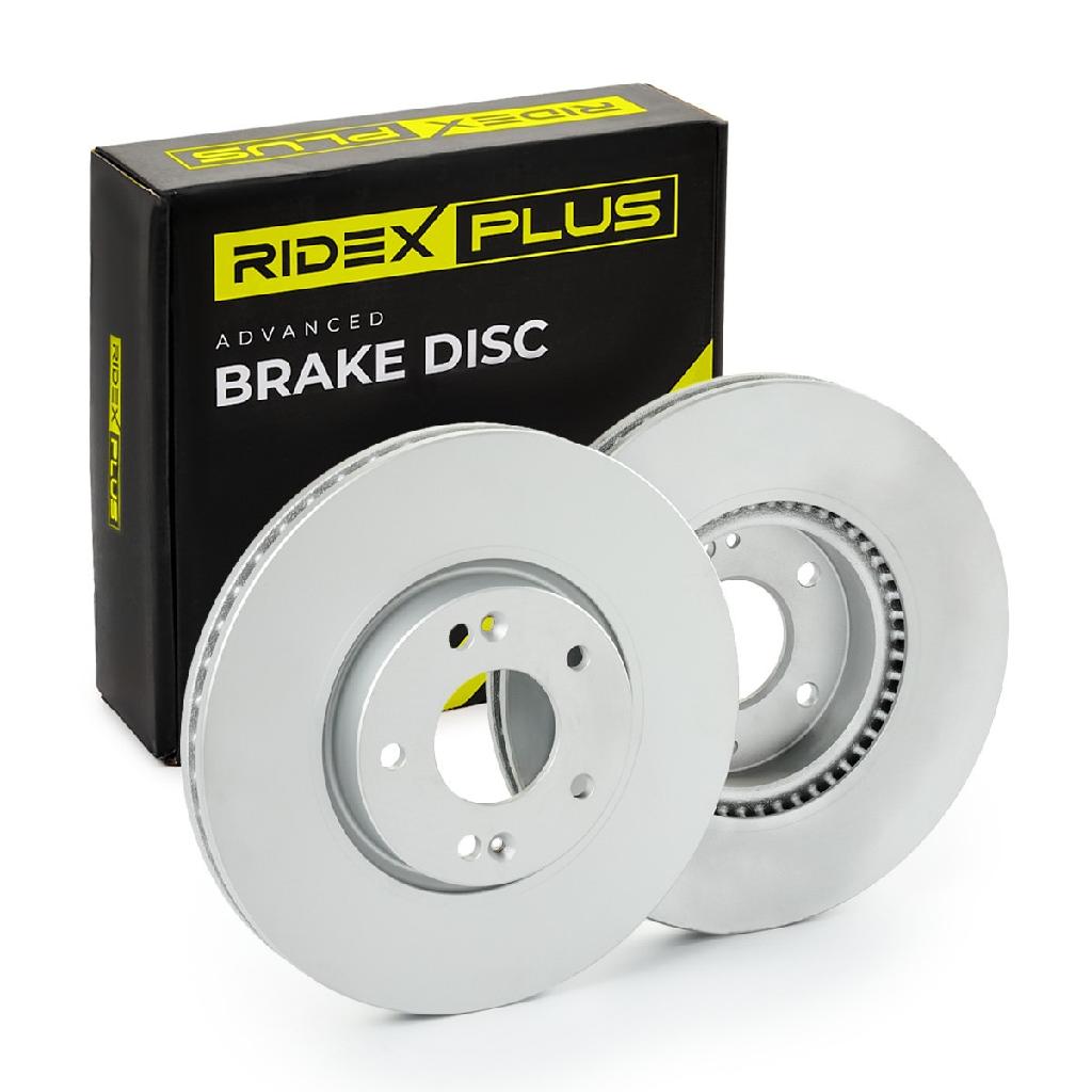 RIDEX PLUS 82B0251P 2x Bremsscheiben Vorne Ø300mm Belüftet für HYUNDAI ix35