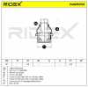 RIDEX 2462S0112 Traggelenk Führungsgelenk Vorne unten für MITSUBISHI ASX (GAW) Bild RIDEX 2462S0112 Traggelenk Führungsgelenk Vorne unten für MITSUBISHI ASX (GAW)