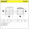 RIDEX 1334A0011 Stabilisatorlager Gummilager Lagerung Vorne für VW Bild RIDEX 1334A0011 Stabilisatorlager Gummilager Lagerung Vorne für VW