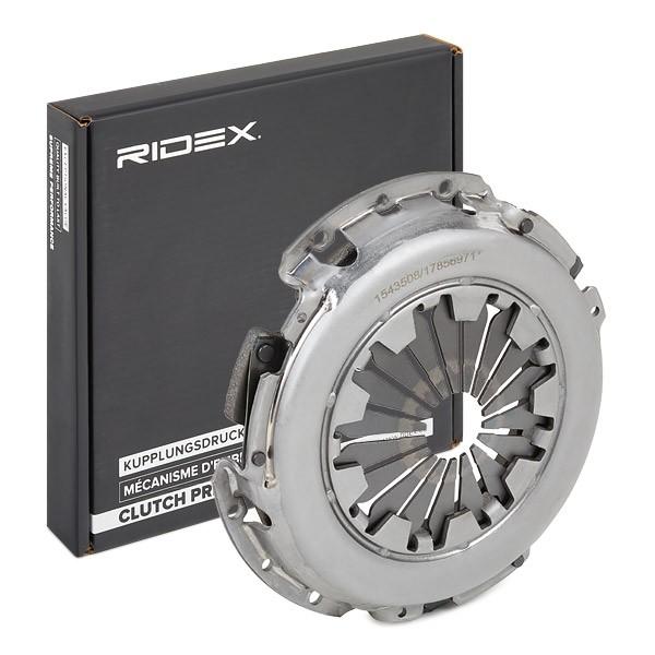 RIDEX Kupplungsdruckplatte passend für PEUGEOT 206 Schrägheck (2A/C)