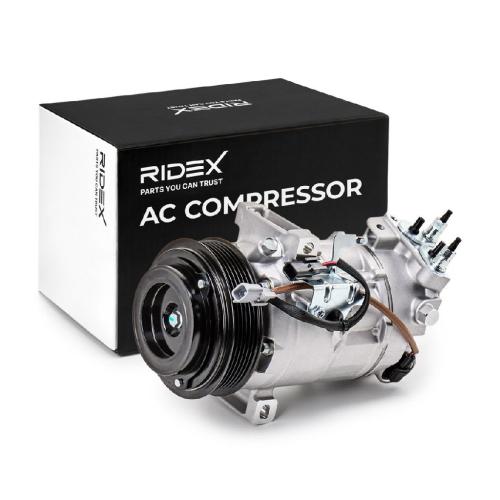 RIDEX A/C Kompressor für Klimaanlage Klimakompressor mit ID: 6SBH14C PAG 46 YF Bild RIDEX A/C Kompressor für Klimaanlage Klimakompressor mit ID: 6SBH14C PAG 46 YF
