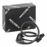 RIDEX ABS-Sensor 412W1124 Hinterachse links rechts Anzahl der Steckkontakte: 2