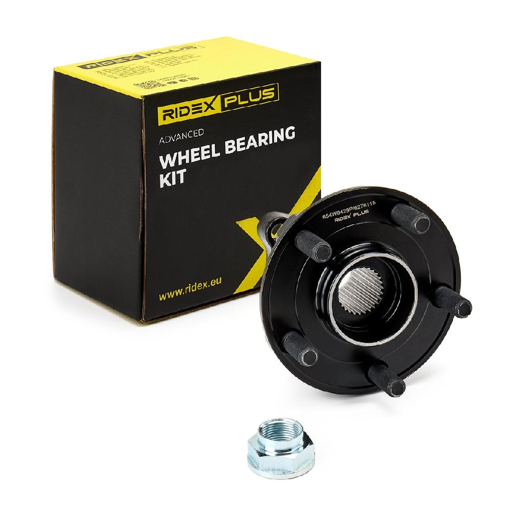 RIDEX PLUS 654W0429P Radlagersatz pro 1 Rad Vorne beidseitig für SUBARU FORESTER