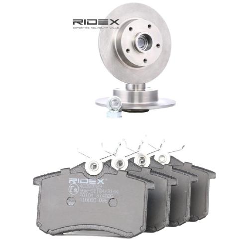 RIDEX Bremsenset Hinten Ø260mm - Bremsscheiben und Beläge für RENAULT Bild RIDEX Bremsenset Hinten Ø260mm - Bremsscheiben und Beläge für RENAULT