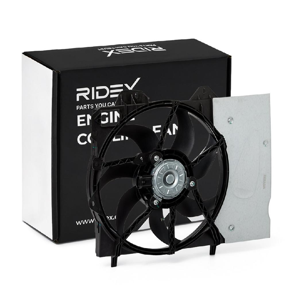 RIDEX 508R0086 Kühlerlüfter Lüfter Motorkühlung mit Elektromotor mit 1253H5