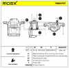 RIDEX 78B0797 Bremssattel Bremszange Hinten links für NISSAN 440111KD0A Bild RIDEX 78B0797 Bremssattel Bremszange Hinten links für NISSAN 440111KD0A