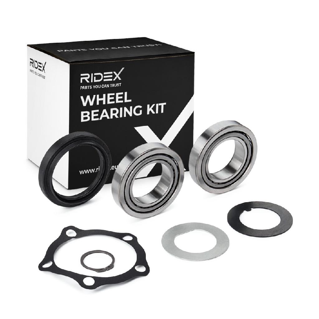 RIDEX 654W0315 Radlagersatz pro 1 Rad Vorne beidseitig Hinten für LAND ROVER