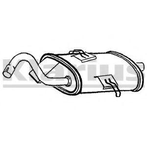 VEGAZ Endschalldämpfer Hinten für VOLVO 960 II Kombi (965) Bild VEGAZ Endschalldämpfer Hinten für VOLVO 960 II Kombi (965)
