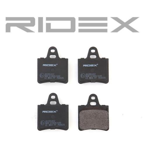 RIDEX Bremsbelagsatz Bremsbeläge Hinten für CITROËN XM (Y4) Xantia Schrägheck Bild RIDEX Bremsbelagsatz Bremsbeläge Hinten für CITROËN XM (Y4) Xantia Schrägheck