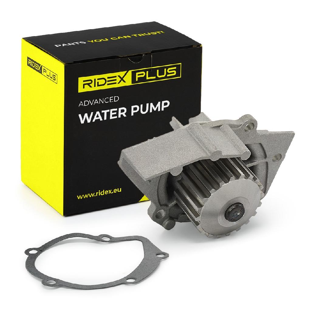 RIDEX PLUS 1260W0024P Kühlmittelpumpe Motorkühlung Wasserpumpe 20-Zähn 1201C4