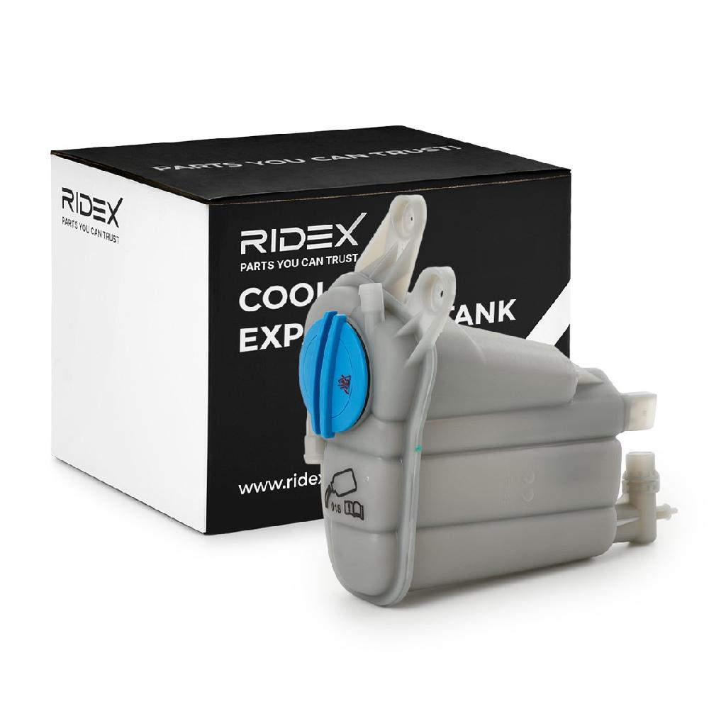 RIDEX 397E0264 Ausgleichsbehälter Kühlmittel mit Verschlussstopfen für AUDI