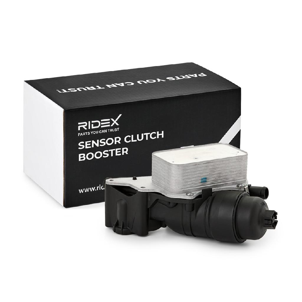 RIDEX 469O0159 Ölkühler Motoröl Kühler mit Ölfiltergehäuse für NISSAN 152085948R