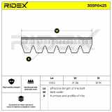 RIDEX Keilrippenriemen für VW Golf 5II Schrägheck (5G1, BQ1, BE1, BE2)