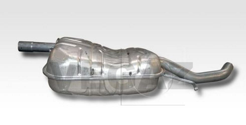 VEGAZ Mittelschalldämpfer für VW TOURAN (1T1, 1T2)