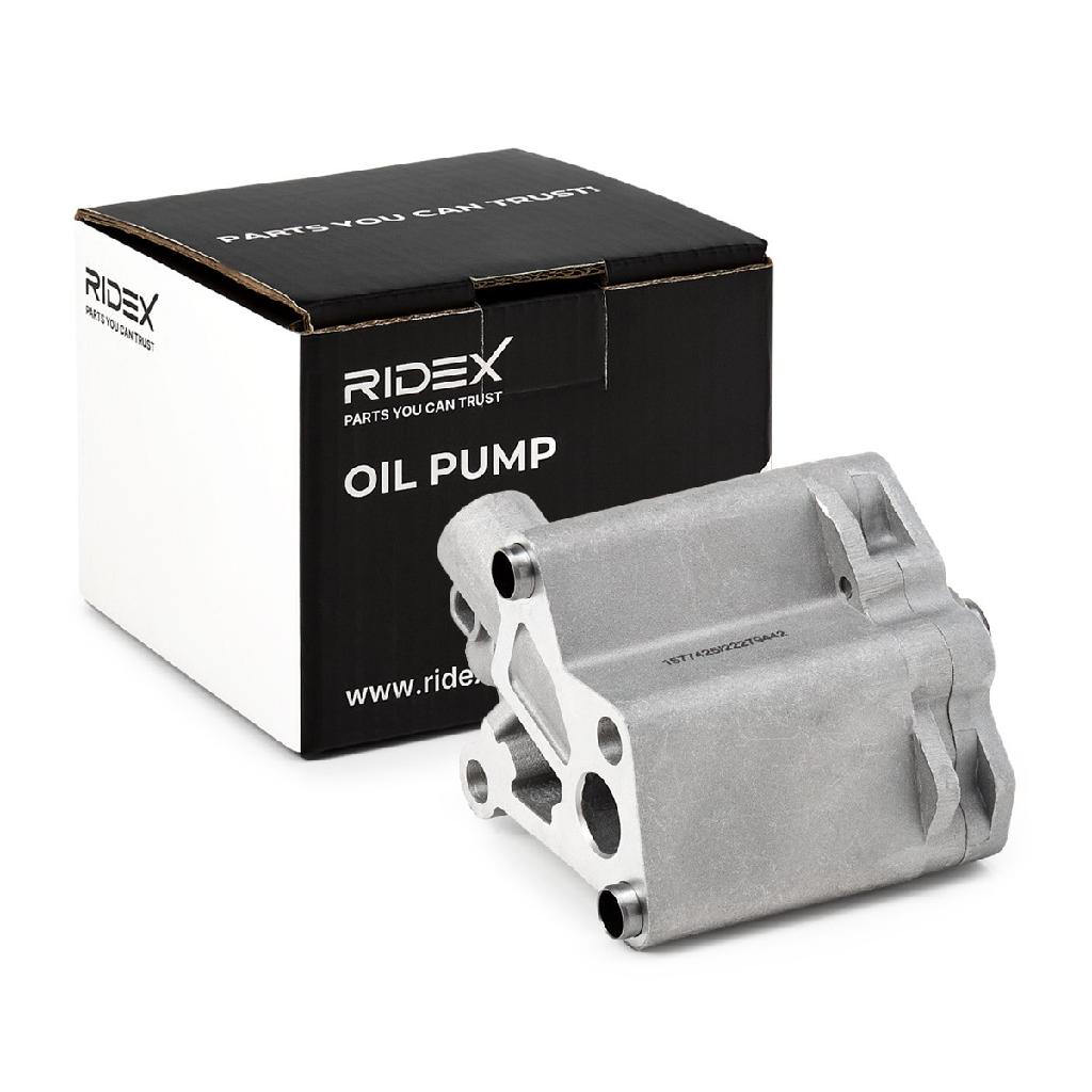 RIDEX 596O0174 Ölpumpe Motorölpumpe für FORD Fiesta Mk5 Schrägheck 31370851