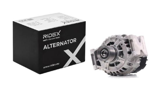 RIDEX 4G1356 Lichtmaschine 90A 14V Drehrichtung im Uhrzeigersinn mit Bild RIDEX 4G1356 Lichtmaschine 90A 14V Drehrichtung im Uhrzeigersinn mit