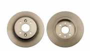 KRAFT 6058815 2x Bremsscheiben Hinten Ø261mm voll für KIA SHUMA II (FB)