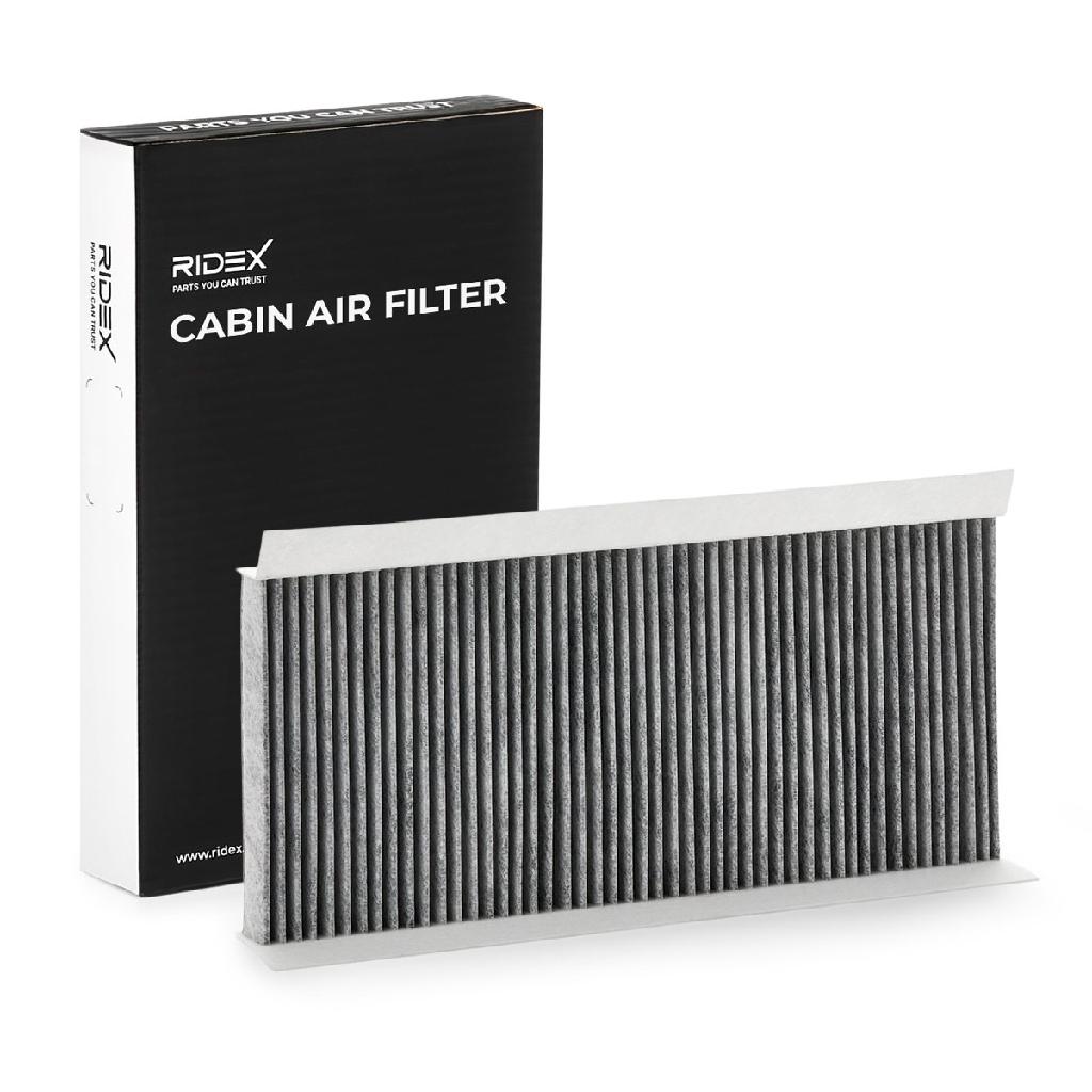 RIDEX 424I0248 Innenraumfilter Pollenfilter Aktivkohlefilter Höhe: 32 Breite: