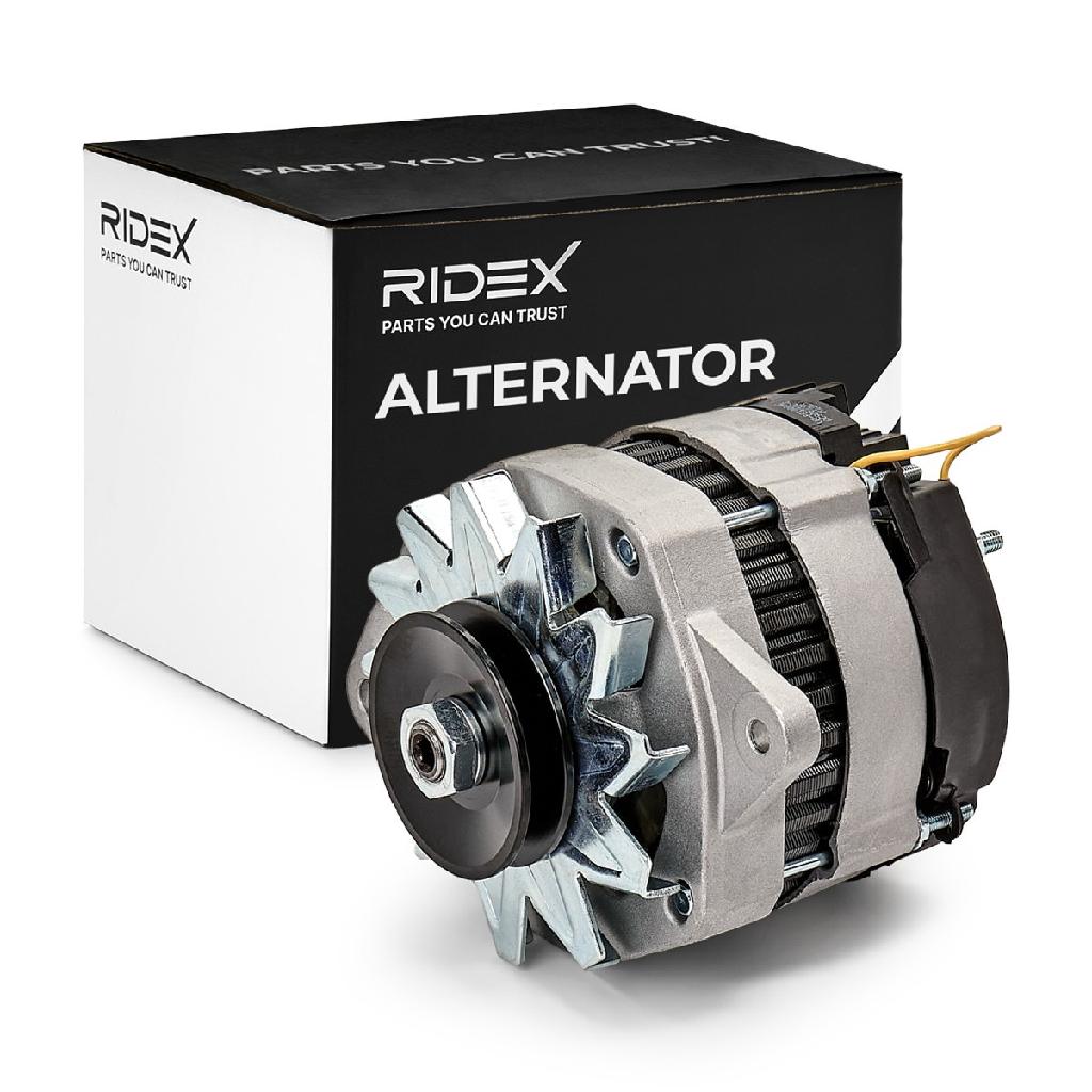 RIDEX 4G0328 Lichtmaschine 70A 12V Drehrichtung im Uhrzeigersinn mit für RENAULT