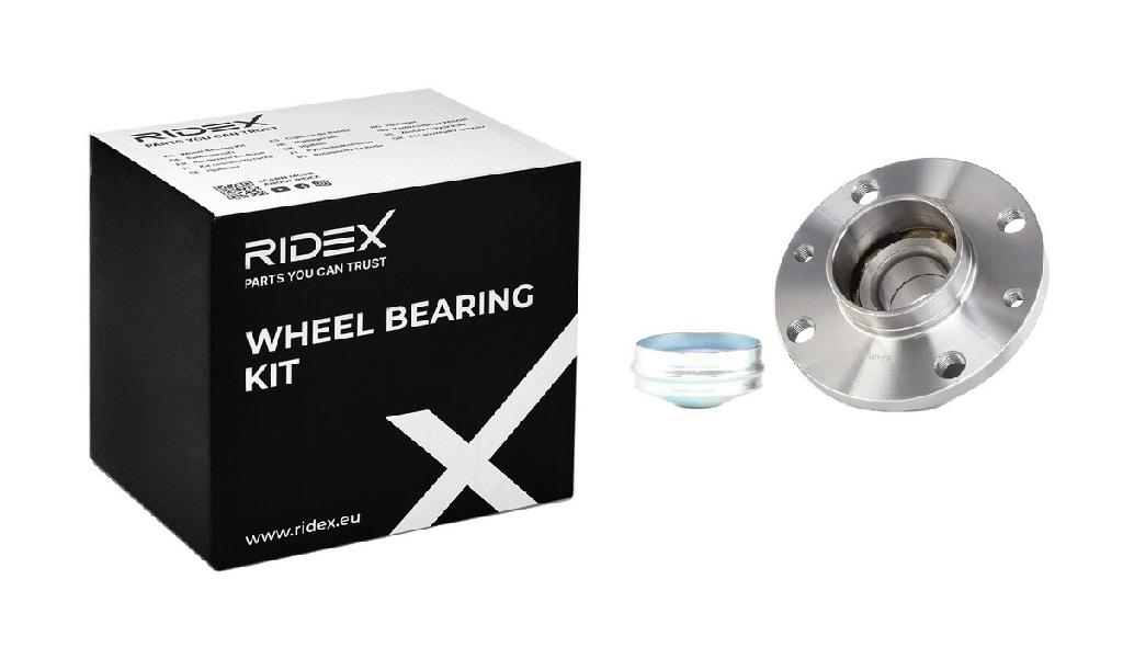 RIDEX 654W0024 Radlagersatz pro 1 Rad Hinten beidseitig für FIAT PANDA (169)