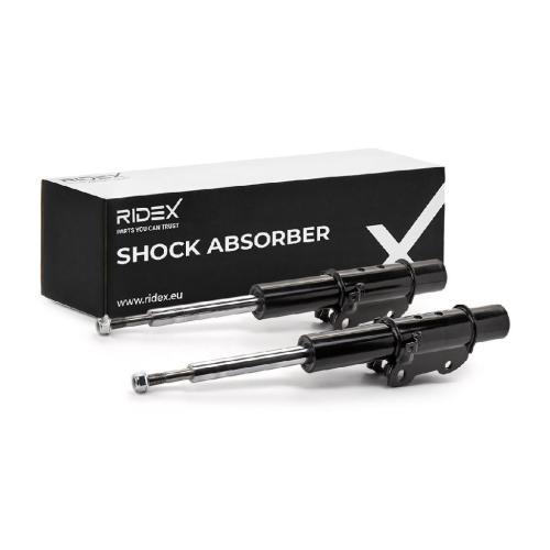 RIDEX 854S20253 2x Stoßdämpfer Federbein Gasdruck Vorne 2E0413023AK 2E0413023BT Bild RIDEX 854S20253 2x Stoßdämpfer Federbein Gasdruck Vorne 2E0413023AK 2E0413023BT