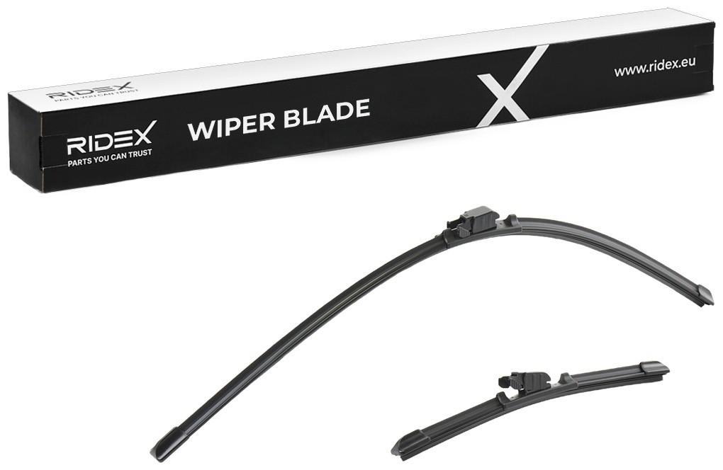 RIDEX Scheibenwischer Satz Wischerblätter Satz mit Spoiler Vorne Länge 1: 700mm