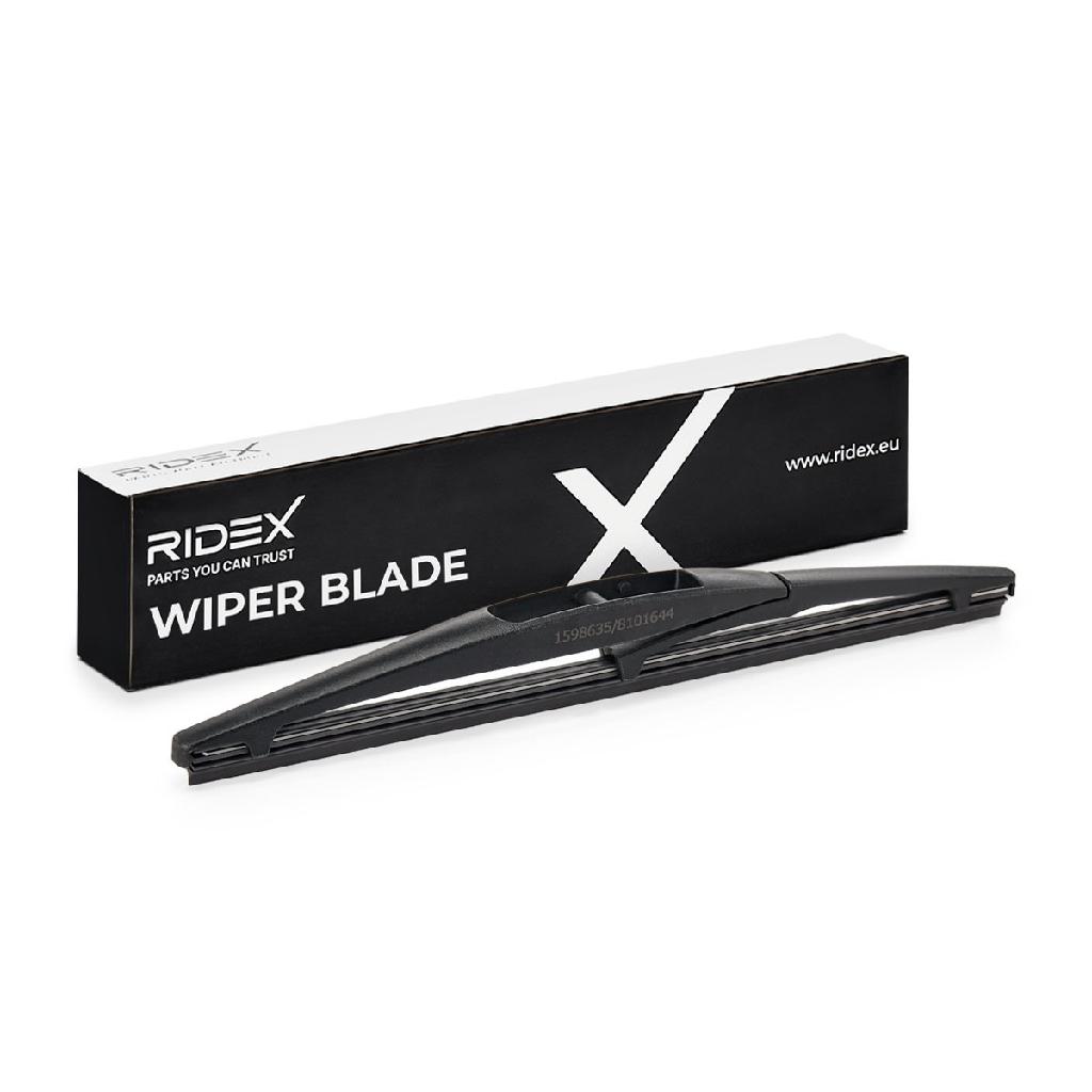 RIDEX 298W0015 Heckscheibenwischer ohne Spoiler Hinten 250mm für MITSUBISHI ASX