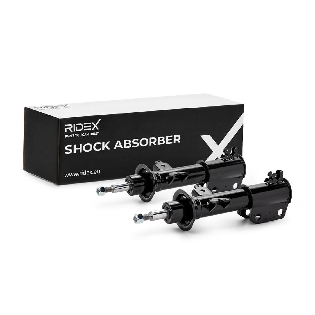 RIDEX 854S20934 2x Stoßdämpfer Federbein Öldruck Vorne für RENAULT Laguna 1