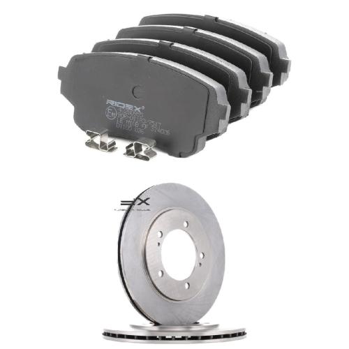 RIDEX Bremsenset Vorne Belüftet Ø310,0mm - Bremsscheiben und Beläge für SUZUKI Bild RIDEX Bremsenset Vorne Belüftet Ø310,0mm - Bremsscheiben und Beläge für SUZUKI
