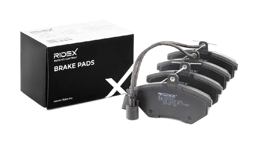 RIDEX Bremsbelagsatz Bremsbeläge Vorne für VW Golf 1II (1H1) Golf 1II Variant