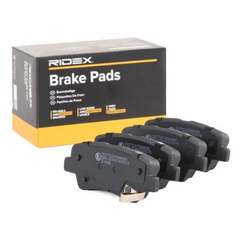 RIDEX Bremsbelagsatz Bremsbeläge Hinten für HYUNDAI Tucson (TL, TLE) für KIA Bild RIDEX Bremsbelagsatz Bremsbeläge Hinten für HYUNDAI Tucson (TL, TLE) für KIA