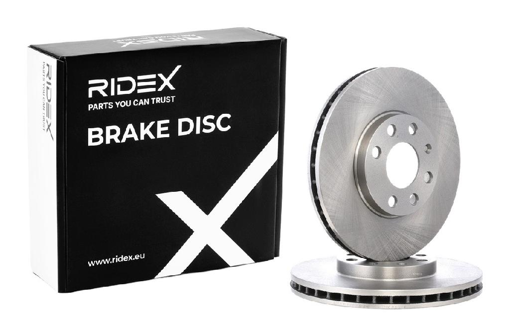 RIDEX 82B0024 2x Bremsscheiben Vorne Ø256mm Belüftet für OPEL Astra G CC