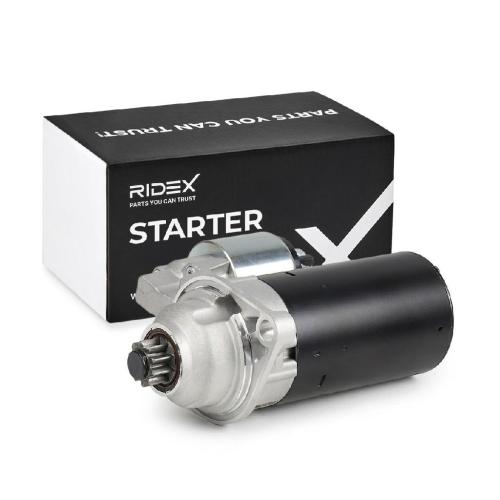 RIDEX Motor Starter/Anlasser 1,8kW für VW Golf 1V Schrägheck (1J1) POLO (9N) Bild RIDEX Motor Starter/Anlasser 1,8kW für VW Golf 1V Schrägheck (1J1) POLO (9N)