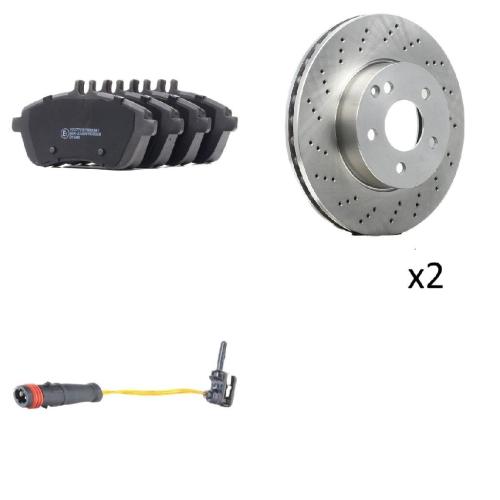 RIDEX Bremsenset Vorne Ø295mm - Bremsscheiben und Beläge Bild RIDEX Bremsenset Vorne Ø295mm - Bremsscheiben und Beläge