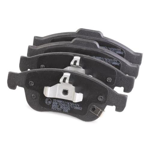 RIDEX Bremsbelagsatz Bremsbeläge Vorne für JEEP Renegade SUV (BU, B1) für FIAT Bild RIDEX Bremsbelagsatz Bremsbeläge Vorne für JEEP Renegade SUV (BU, B1) für FIAT