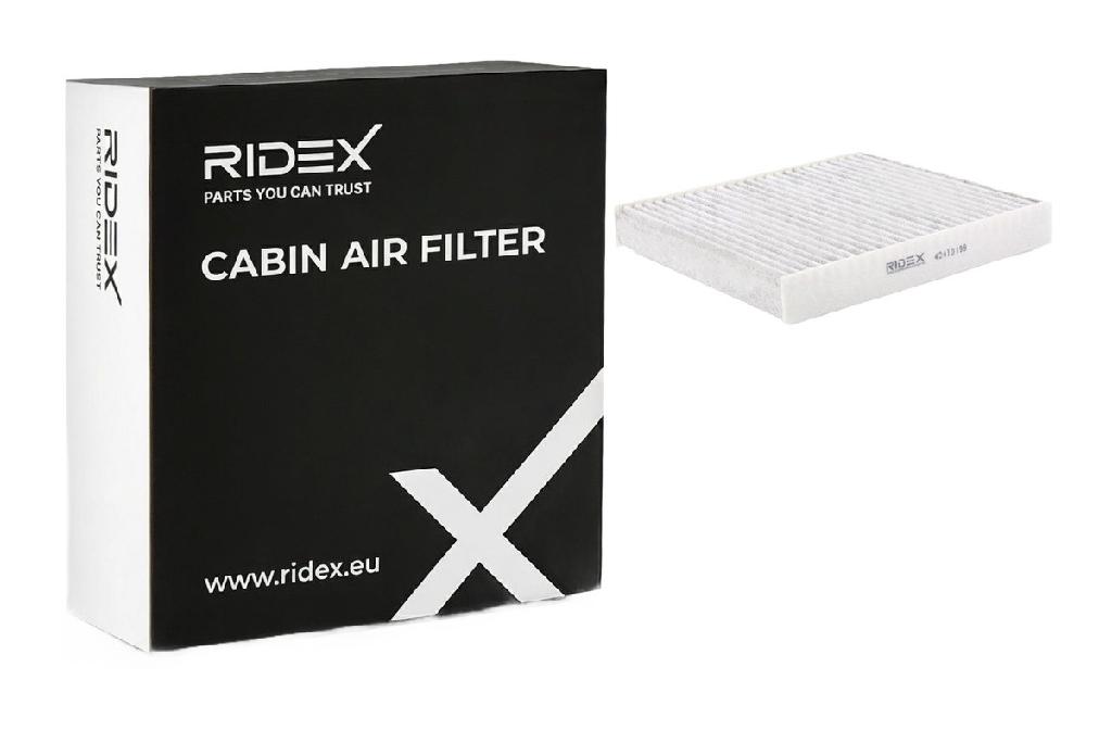 RIDEX 424I0199 Innenraumfilter Pollenfilter Aktivkohlefilter Höhe: 30 Breite:
